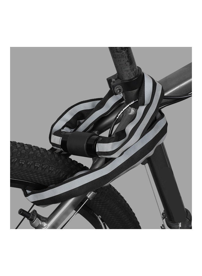 NIBEMINENT Bicycle Chains Anti-theft Safety Bike Lock With Key - Image 2