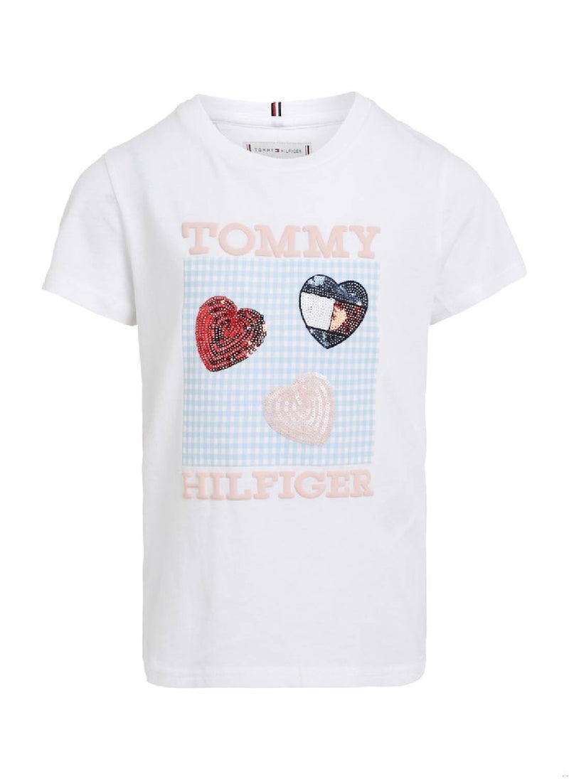 TOMMY HILFIGER Sequin T-Shirt  - Image 1