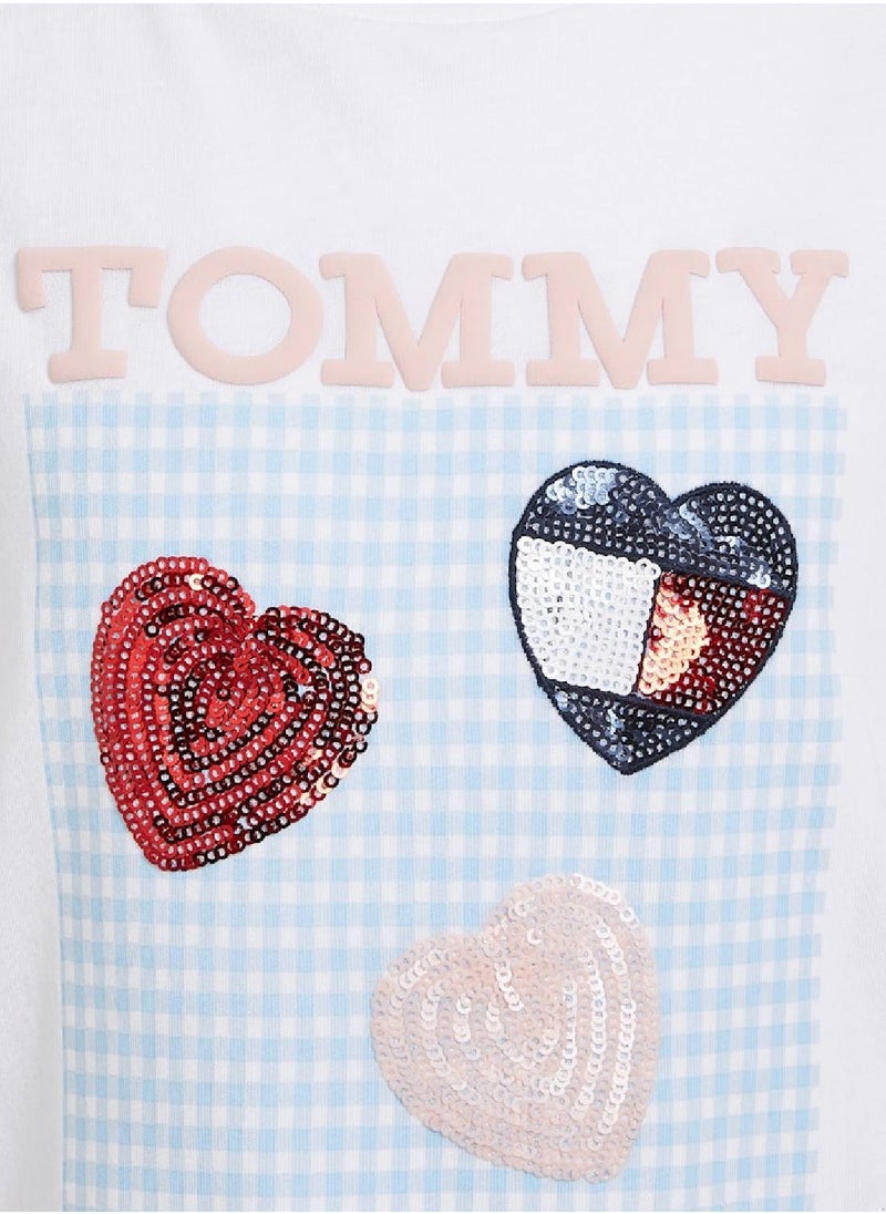 TOMMY HILFIGER Sequin T-Shirt  - Image 3