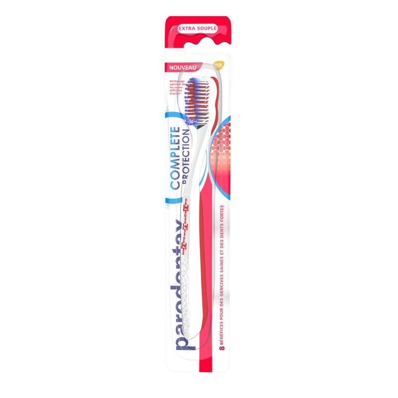 Parodontax Complete Protection Toothbrush Extra Soft Helps Stop and Prevent Bleeding Gums Random Model