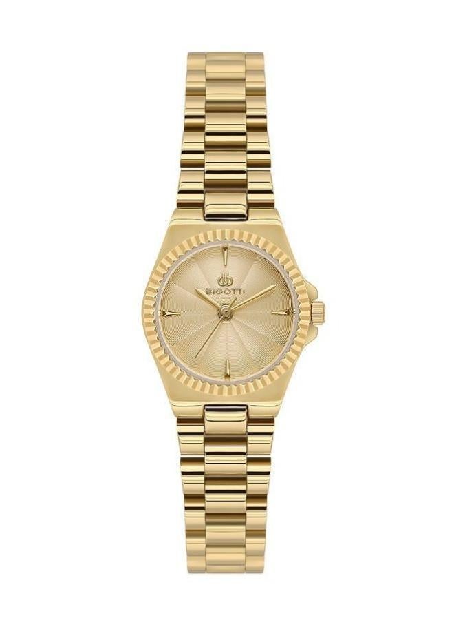 Bigotti - Quotidiano Women Watch | Stainless Steel Band |Brass Case | Analog | Round Dial | Mineral Glass | Japanese Quartz | Water Resistant 30 Meters - Image 1