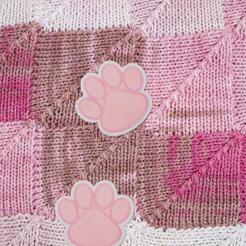 20pcs Dog Paw Embroidery Patches for DIY Jackets Hats Bags Fabric Repair - Image 5