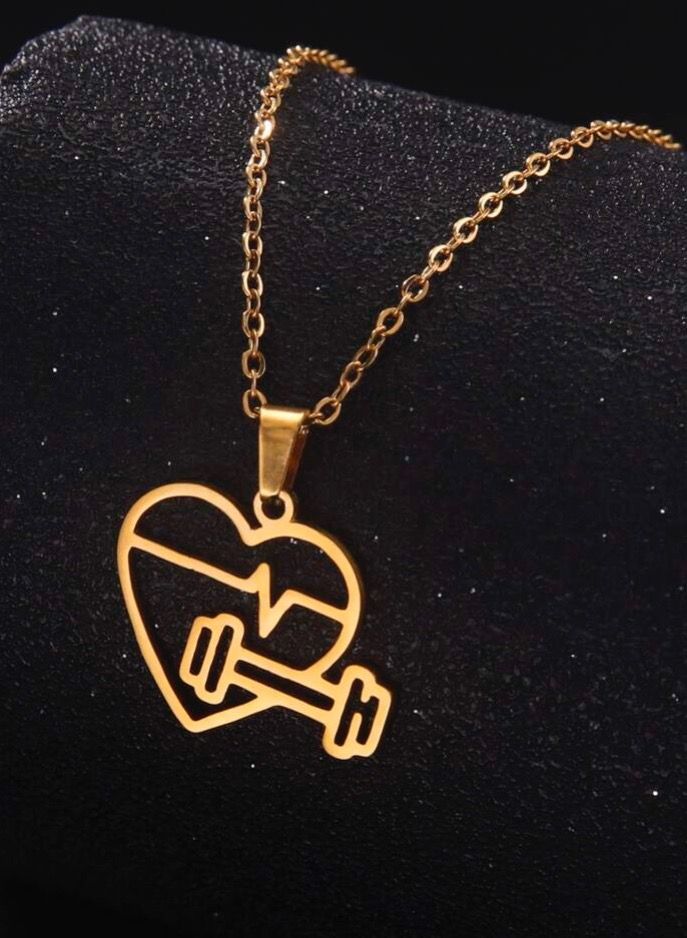 بلو لاين سلسال أنيق مطلي باللون الذهبي عيار 18 - Image 2