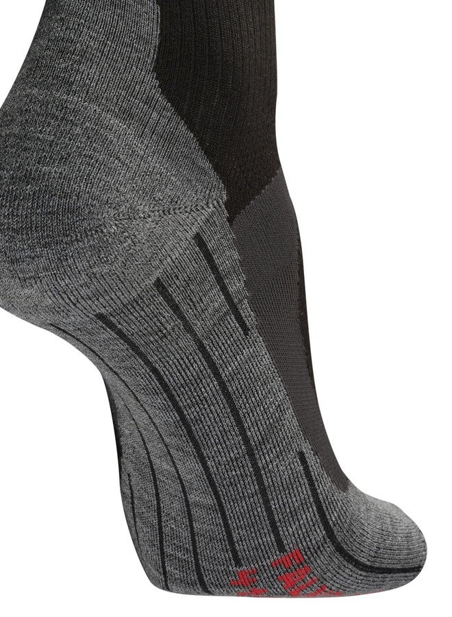 FALKE Women's RU4 Endurance Cool Running Socks, Mid Calf, Medium Cushion, Athletic Sock, Breathable Quick Dry, Nylon, Black (Black-Mix 3010), 6.5-7.5, 1 Pair - Image 5