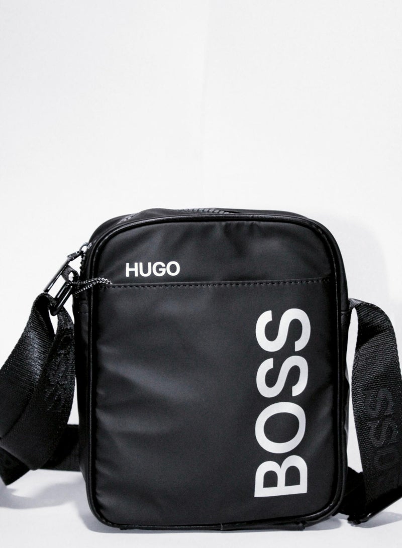 BOSS Hugo Boss Men's Logo Bag with Adjustable Strap - Image 1