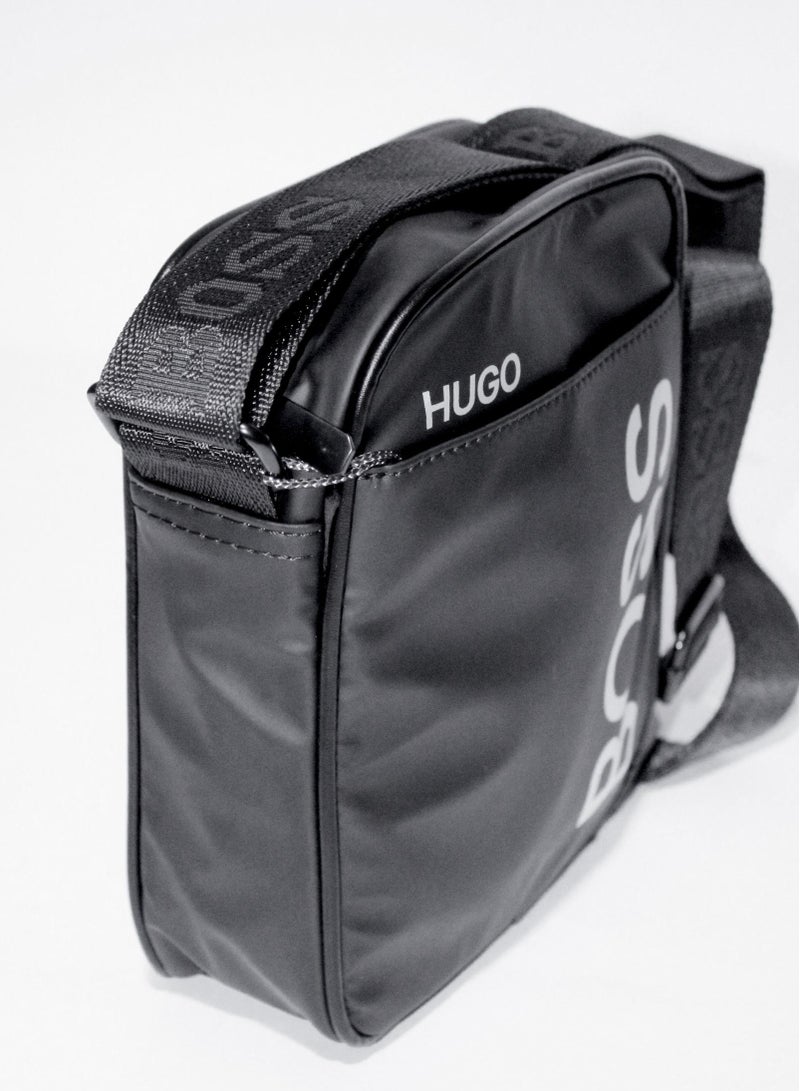 BOSS Hugo Boss Men's Logo Bag with Adjustable Strap - Image 4