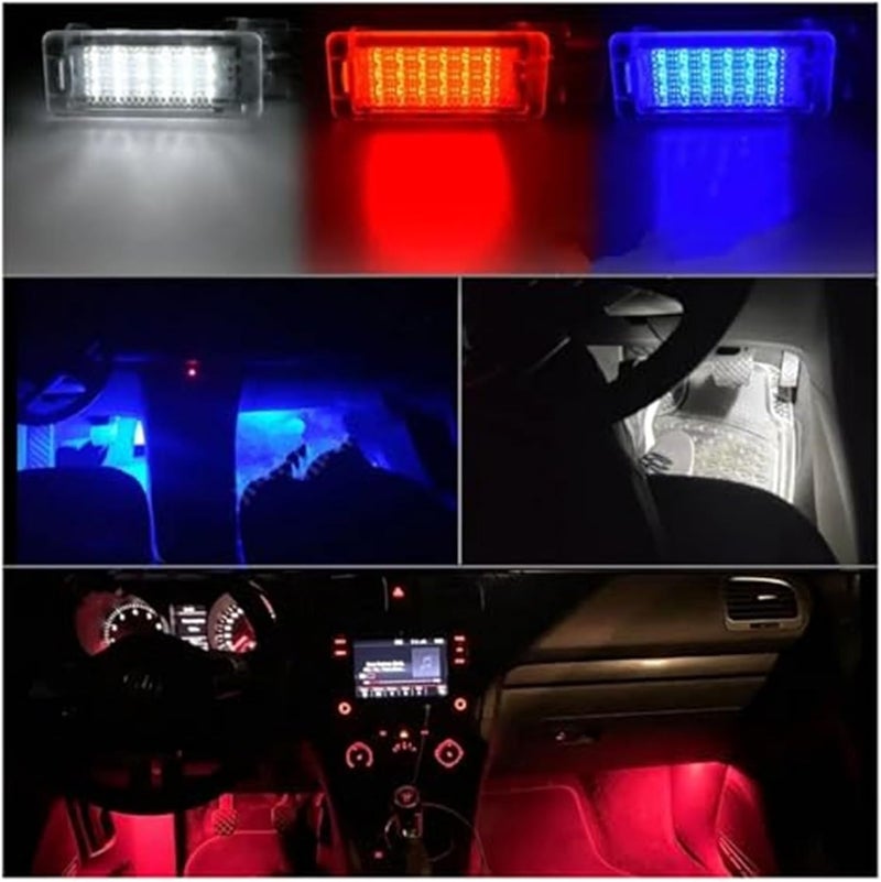 Wivplex 2PCS Blue Courtesy Light for Skoda - Image 2