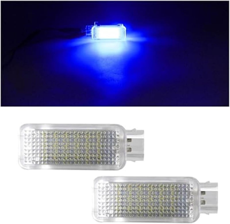 Wivplex 2PCS Blue Courtesy Light for Skoda - Image 1