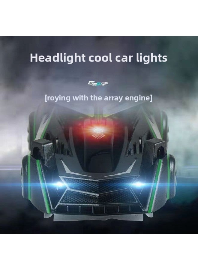 سيارة مطاردة لتسلق الجدار حساسة للضوء، سيارة تحكم عن بعد للأطفال بالليزر تعمل بالأشعة تحت الحمراء، لعبة سيارة للأولاد تعمل بجهاز تحكم عن بعد - اللون: 【أزرق】 سيارة تسلق حائط تعمل بجهاز تحكم عن بعد تع - Image 5