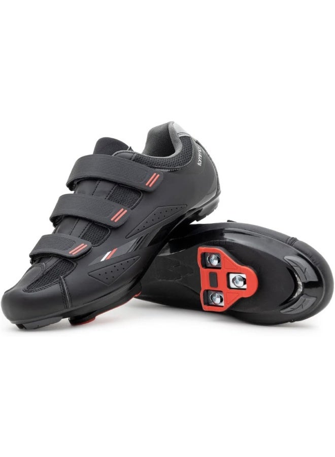 Tommaso Tommaso Strada Mens Cycling Shoes for Road Bikes – Universally Compatible with All Shoe Clips & Bike Cleats, from SPD to Look Delta to Speedplay – Bike Shoes for Road Biking & Indoor Cycling - Image 1