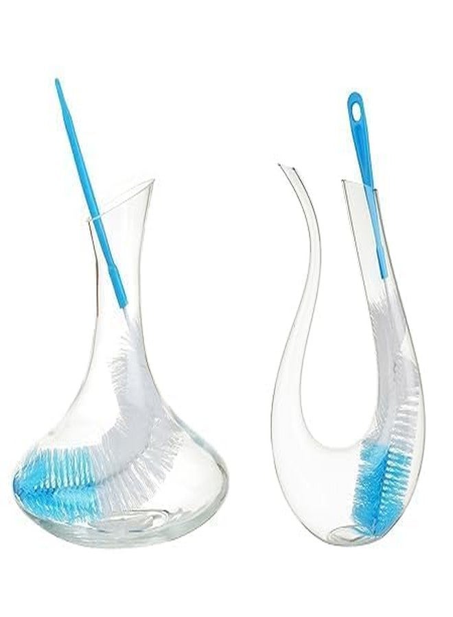 SAFE CHOICE Long Bottle Cleaning Brush of Nylon 43" Extra Long Extra Wide Cleaner for Washing Decanter, Thermos, Water Bottle Brush Washer, Pack of 2 - Image 1