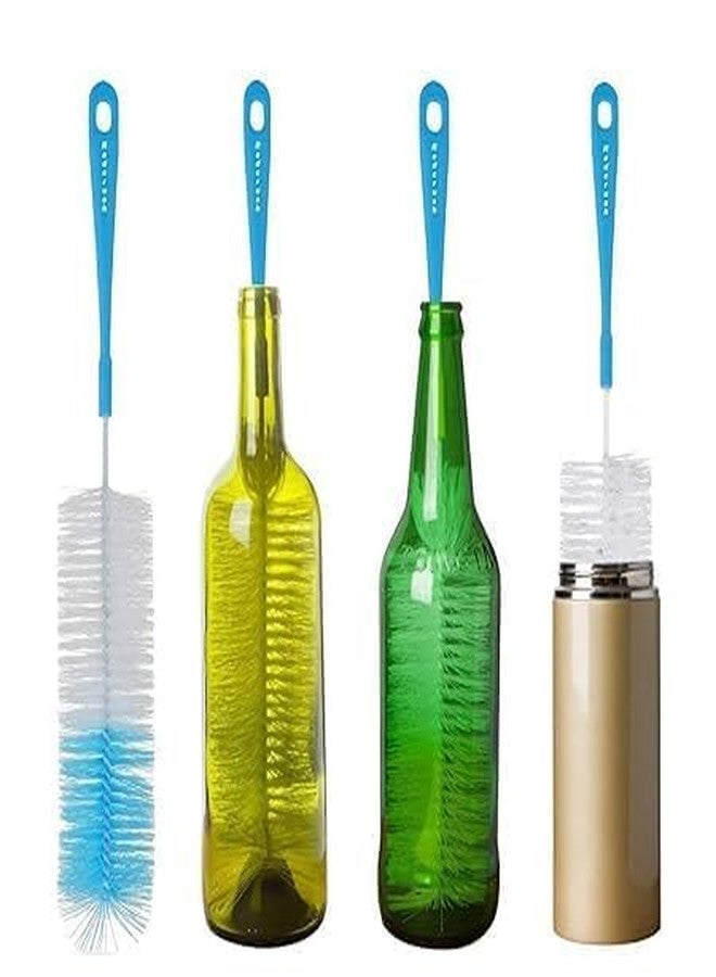 SAFE CHOICE Long Bottle Cleaning Brush of Nylon 43" Extra Long Extra Wide Cleaner for Washing Decanter, Thermos, Water Bottle Brush Washer, Pack of 2 - Image 3