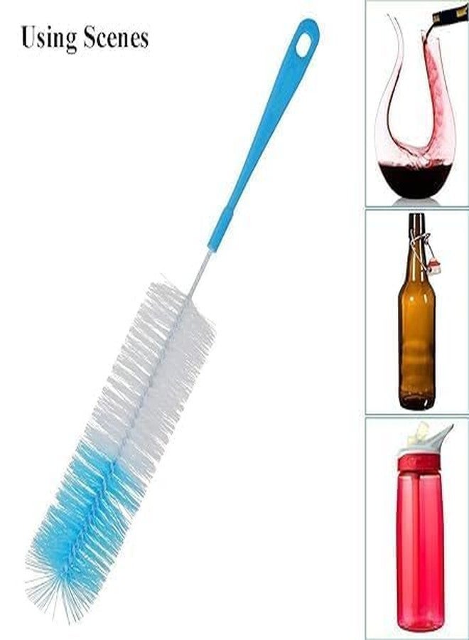 SAFE CHOICE Long Bottle Cleaning Brush of Nylon 43" Extra Long Extra Wide Cleaner for Washing Decanter, Thermos, Water Bottle Brush Washer, Pack of 2 - Image 2