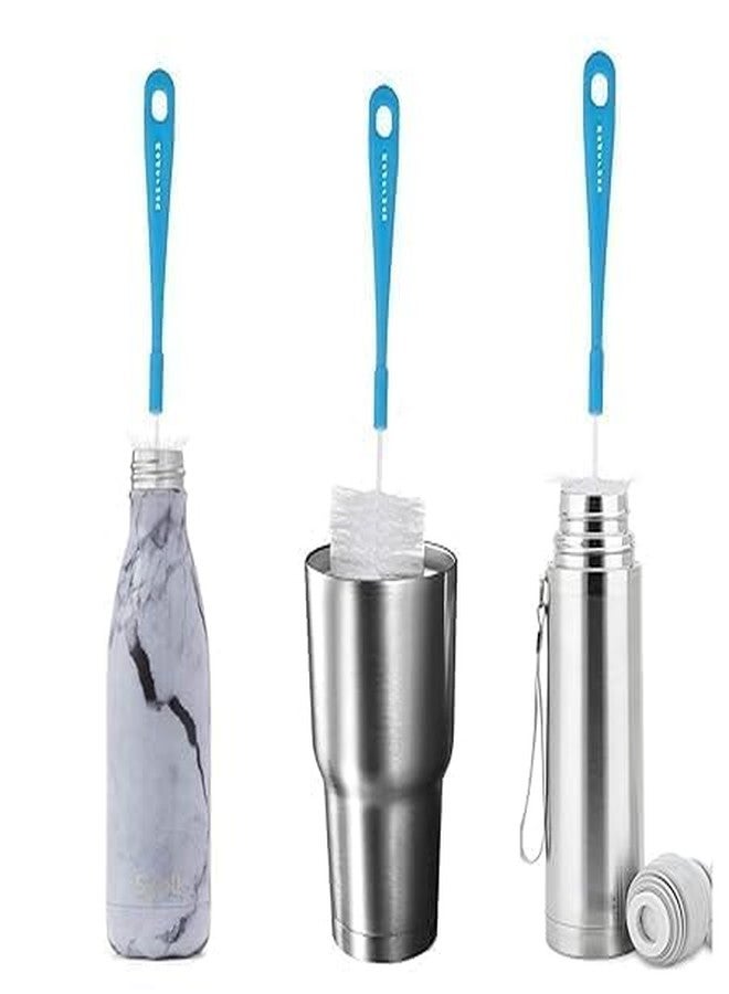 SAFE CHOICE Long Bottle Cleaning Brush of Nylon 43" Extra Long Extra Wide Cleaner for Washing Decanter, Thermos, Water Bottle Brush Washer, Pack of 2 - Image 5