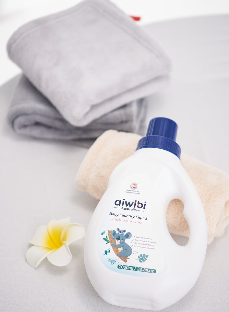 aiwibi Baby cloth wash laundry detergent liquid 1000ml - Image 5