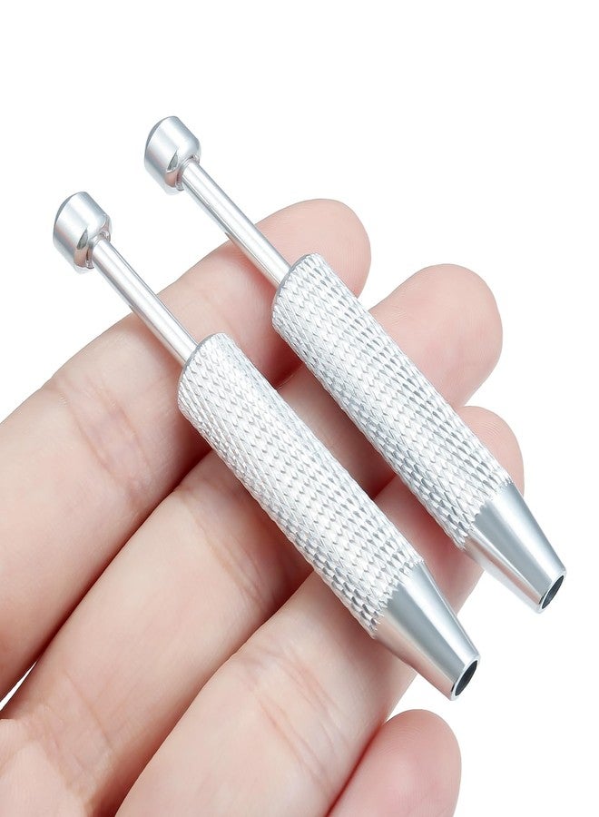 Ftovosyo Piercing Ball Grabber Tool for Jewelry Changing Piercing Removal Tool 14G–20G Stainless Steel Flat Back Earring Applicator Body Piercings Kit for Ear Nose Lip Medusa Tragus Helix Cartilage - Image 4