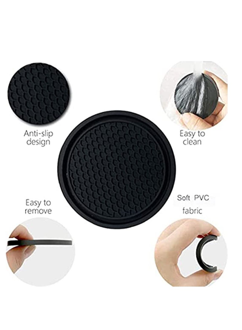 SYOSI Car Cup Coaster 2PCS Accessories Anti Slip Insert Suitable for Most Interior - Image 3