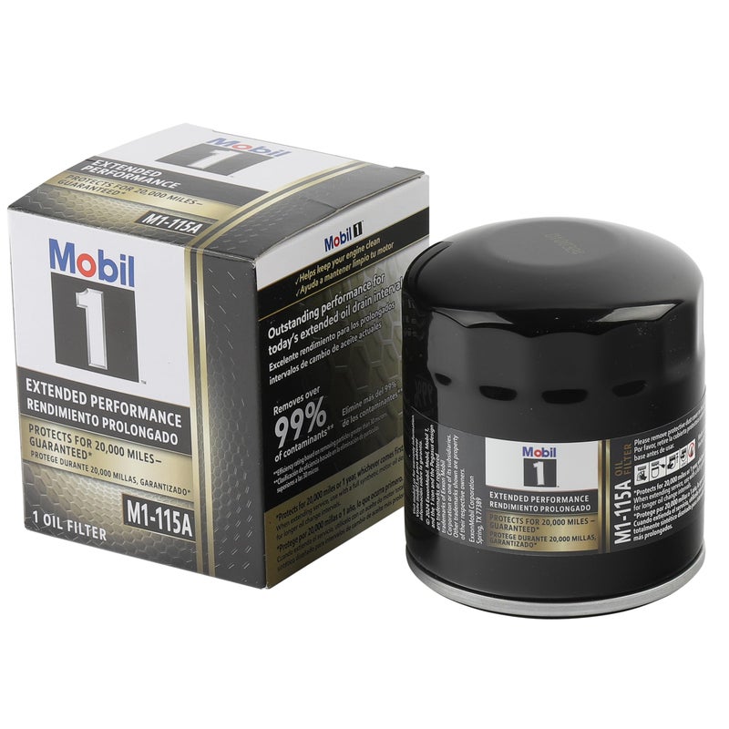 Mobil 1 Extended Performance Oil Filter M1115A Synthetic Blend High Efficiency 20000 Mile Protection 1 Pack - Image 3