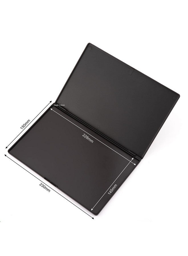 Allwon لوحة مكياج ظلال عيون بلاستيكية كبيرة فارغة مغناطيسية مع 15 قطعة ملصقات معدنية لاصقة لظلال العيون والروج وبلاشر وبودرة - Image 4