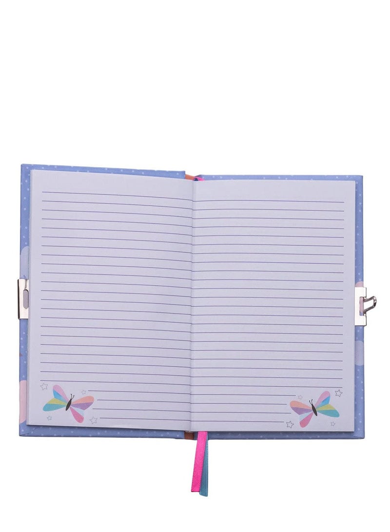 Floss & Rock Fantasy My Scented Secret Diary - Scented Lockable Journal for Kids with Scented Sticker Sheet, Padlock and Key, And Kids Activity Book - Image 4