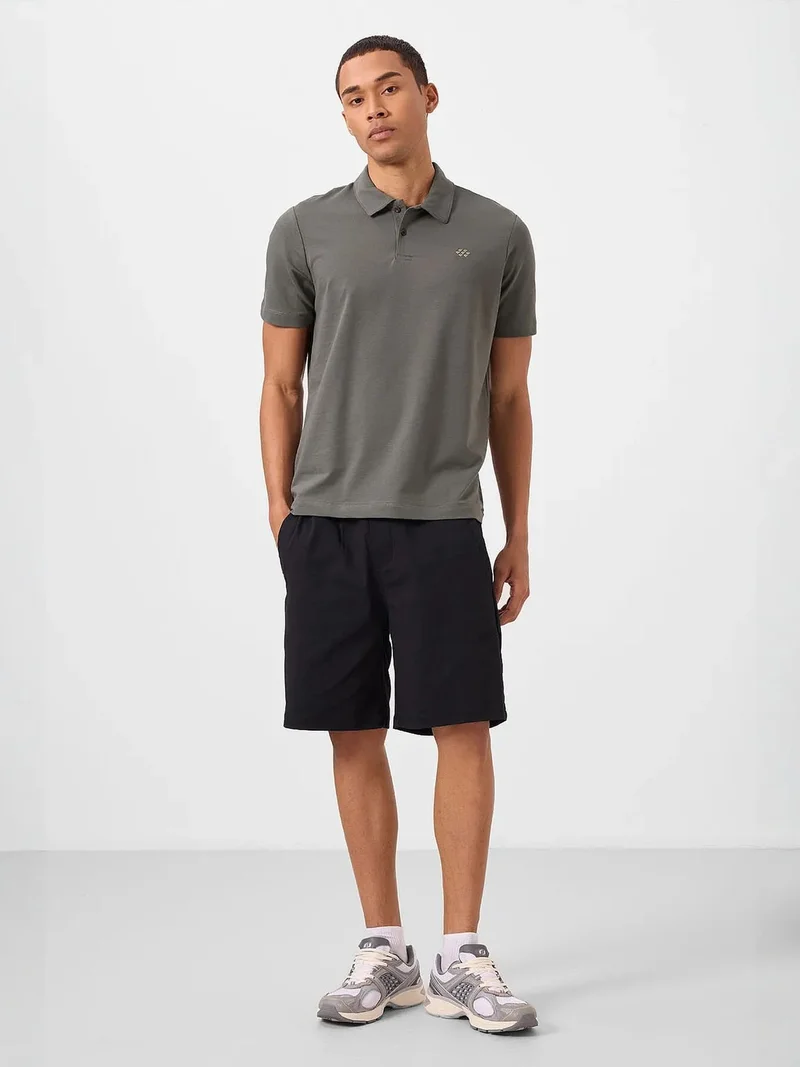 تومي لايف TOMMY Men's Cotton Elastane Polo T-Shirt