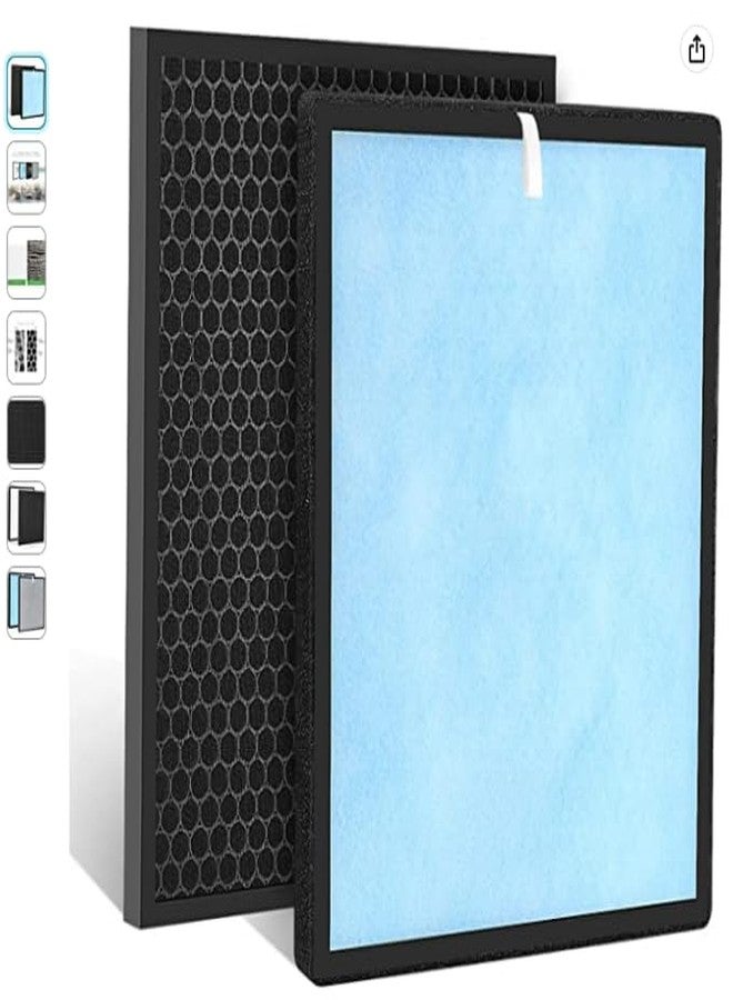 isinlive Filter Replacements for HSP001 Smart Air Purifier, 4 Stage Filtration of Fine Pre-Filter, Activated Carbon, Cold Catalyst and Efficient - Image 5