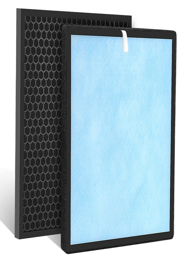 isinlive Filter Replacements for HSP001 Smart Air Purifier, 4 Stage Filtration of Fine Pre-Filter, Activated Carbon, Cold Catalyst and Efficient - Image 1