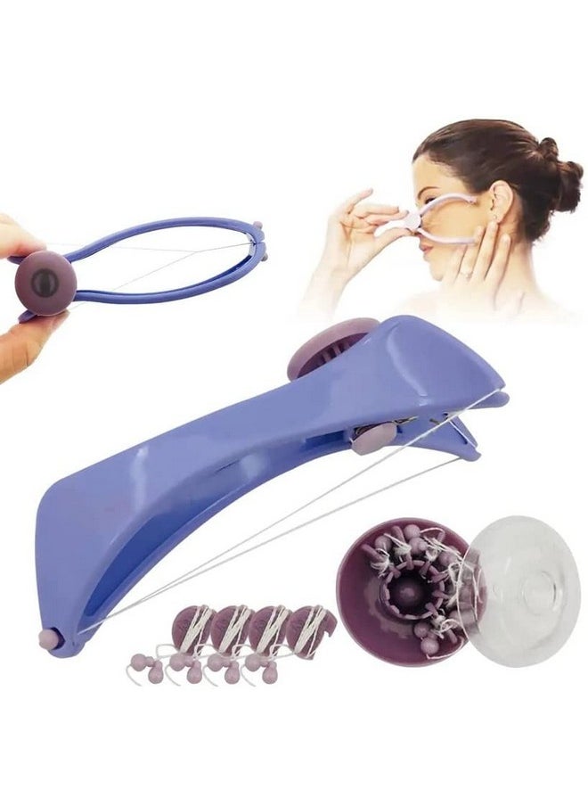 Belicia - 1 Pcs Eyebrows Face & Body Hair Threading & Removal System, Amazing At Home Quick & Painless Hair Removal System Using The Ancient Technique Of Threading To Remove All Unwanted Facial Hair - Image 1
