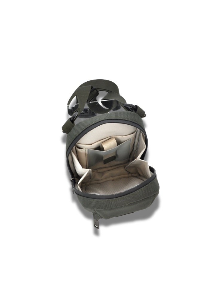 ORYX O-Snap Modern Phone Sling Bag Snap Belt & Dual Wear Design Green - Image 5