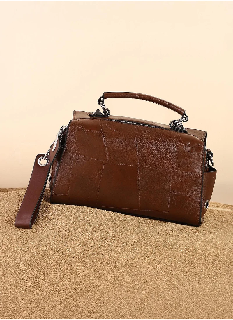 صوص هاوت Women's The Clairemont Hand Bag - Chocolate Brown
