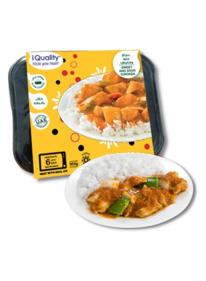 Sweet & Sour Chicken with Jasmine Rice - 350g