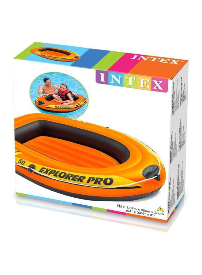 INTEX Explorer Pro 50 Inflatable Boat For 1 Person - Image 2