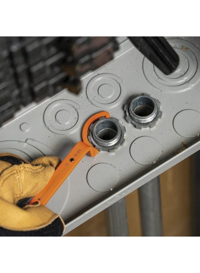 Conduit Lockout Wrench Set, Tighten and Loosen Locknuts in Tight Spaces, 1/2, 3/4 and 1-Inch, Offset Bends  - Image 5