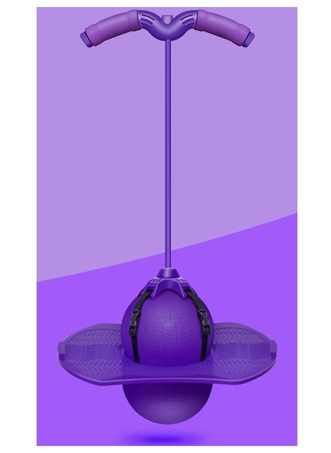 ZCM-HAPPY Children's High Jump Ball Long Height Fitness Equipment Aerobic Balance Coordination Exercise Toy with Pump 