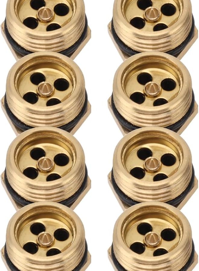 فوهات رش من النحاس الأصفر 20 قطعة 12 بوصة للحديقة وإزالة الغبار والتبريد - Image 5