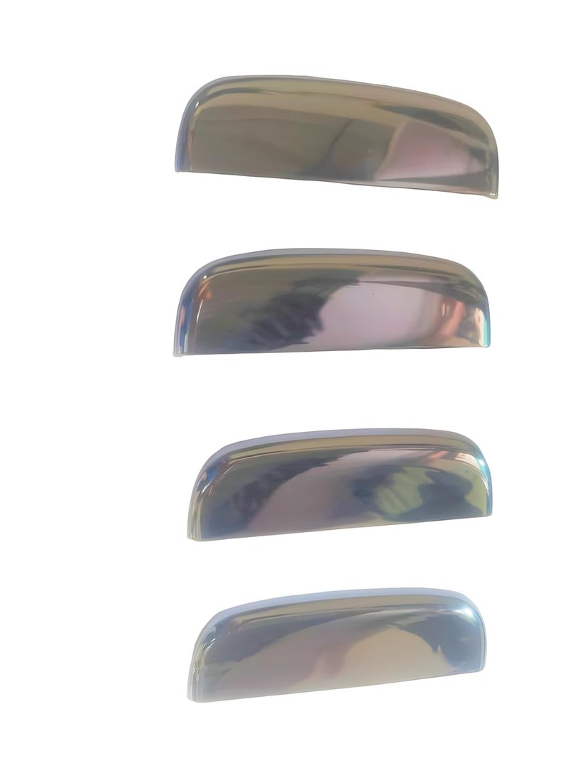 SmartFX SF SMARTFIX Maruti Suzuki Wagon R Catch Cover Exterior Door Handles, Chrome, Silver, Compatible Universal for Wagon R All Models, Set of 4 Pcs - Image 4