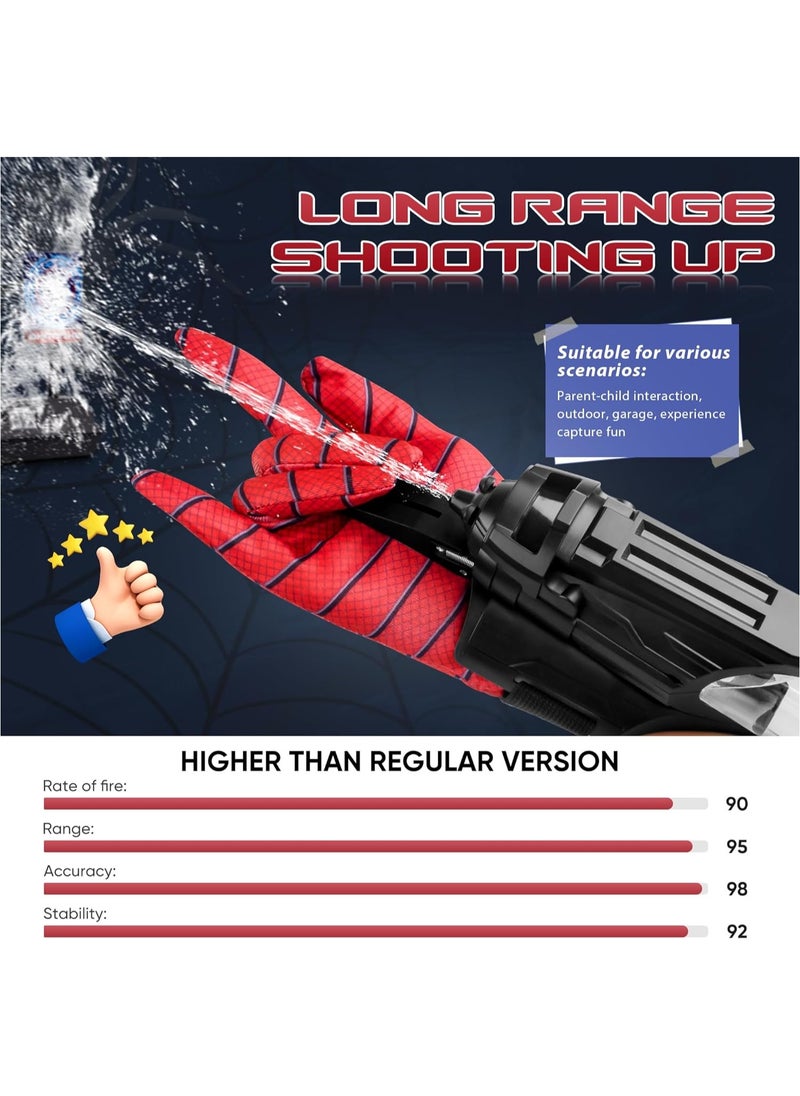 Chillspace Spider Water Gun Toy for Kids, Spider Superhero Wrist Squirt Gun, Outdoor Water Squirt Gun Toys for Kids, Spider Hero Water Sprayer Toy with Glove, Summer Party Swimming Pool Beach Outdoor Water Fighting Toys for Kids  - Image 4