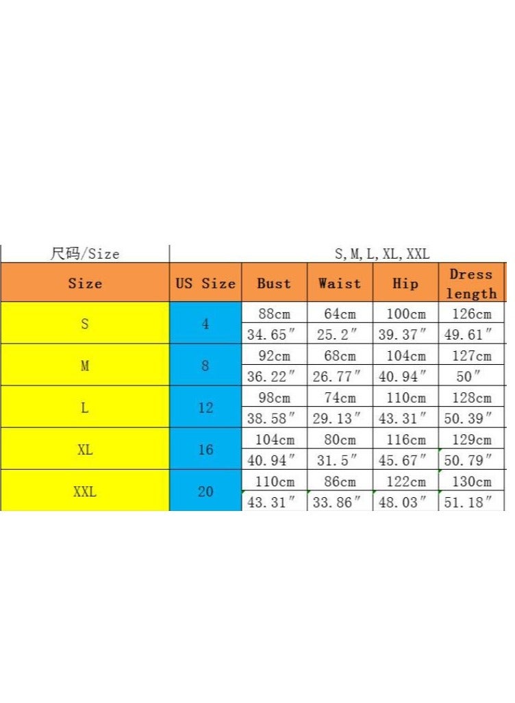 NIBEMINENT Off Shoulder Gradient Color Belt Ruffles Maxi Chiffon Dress V-F - Image 2