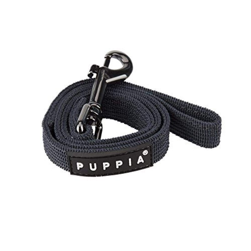PUPPIA Two Tone Dog Lead Strong Durable Comfortable Grip Walking Training Leash for Small & Medium Dog, Black, Medium - Image 3