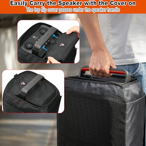 TXEsign Speaker Cover Dust Case for JBL PartyBox Club 120 Portable Party Speaker, Protective Mesh Sleeve Replacement Cover for JBL PartyBox Club 120 - Image 5