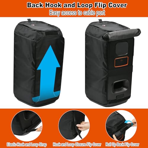 TXEsign Speaker Cover Dust Case for JBL PartyBox Club 120 Portable Party Speaker, Protective Mesh Sleeve Replacement Cover for JBL PartyBox Club 120 - Image 4
