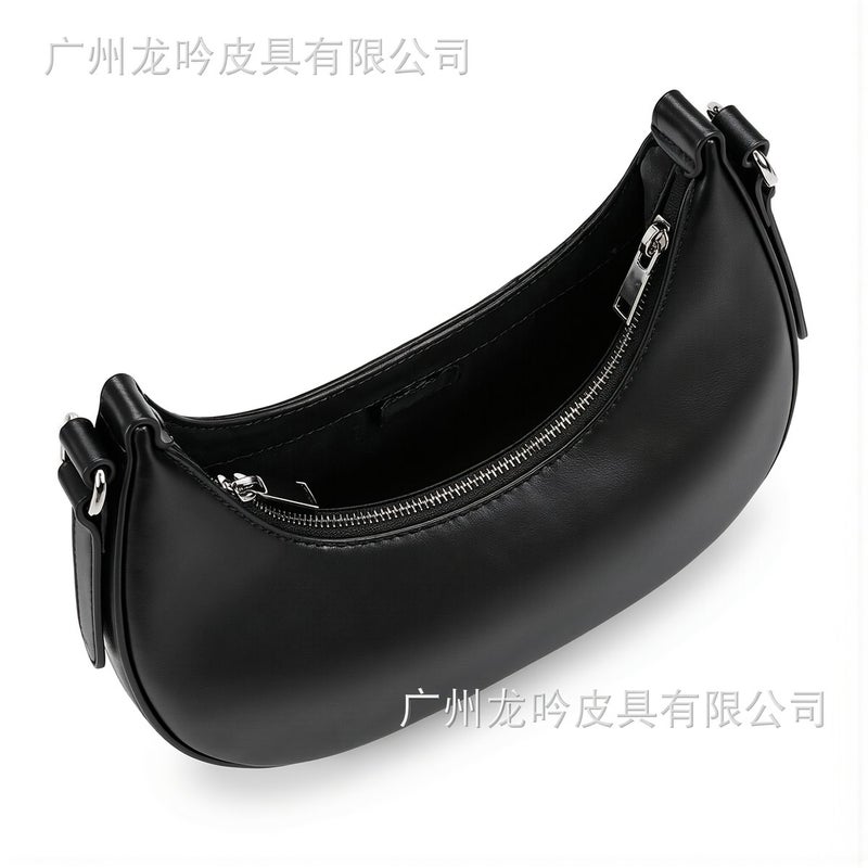 Women Crescent Hobo Purse Functional Large Capacity Anti Deform Zipper Closure Latest 2026 Top Handle Bag - Image 5