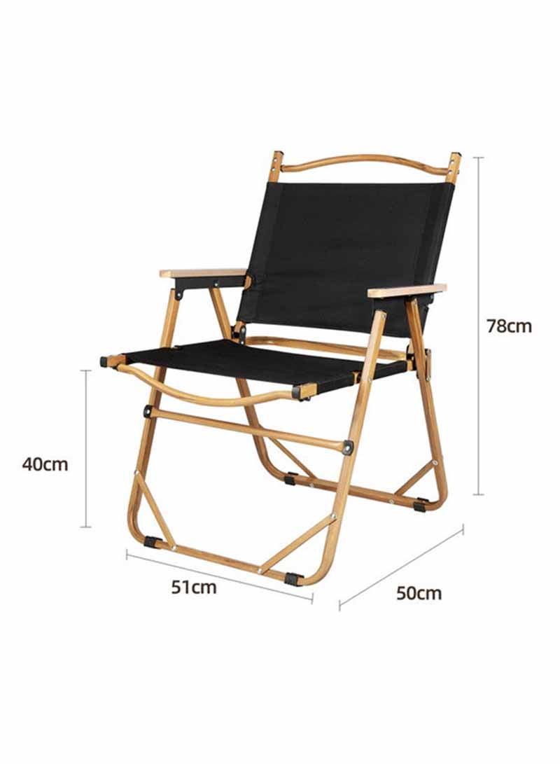 Sharpdo Outdoor Portable Waterproof Oxford Cloth Folding Chair, Suitable for Camping, Seaside, and Outdoor Activities 51*50*78CM  - Image 5
