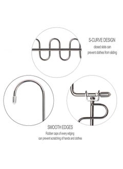 KASTWAVE Closet Organizers and Storage, College Dorm Room Essentials, Pack of 4 Multifunctional Closet Organizer Magic Space Saving Hangers, Closet Storage Organization for Wardrobe Closet  - Image 4