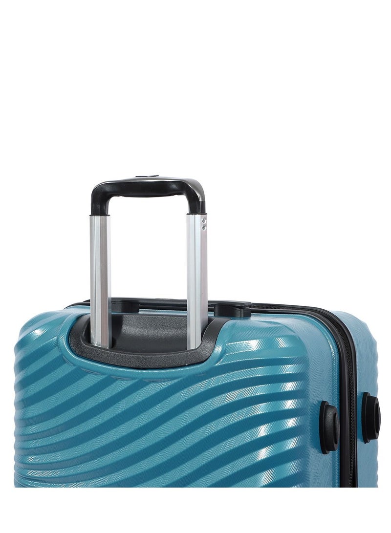 بيج ديزاين مزاج خفيف الوزن يمكن حمله على الأمتعة مع عجلة دوارة ونظام قفل أزرق فولاذي مقاس 20 بوصة - Image 5