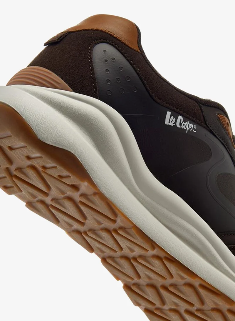 Lee Cooper BROWN Men Lace-Up Ankle Sneakers for Men | Best Price UAE