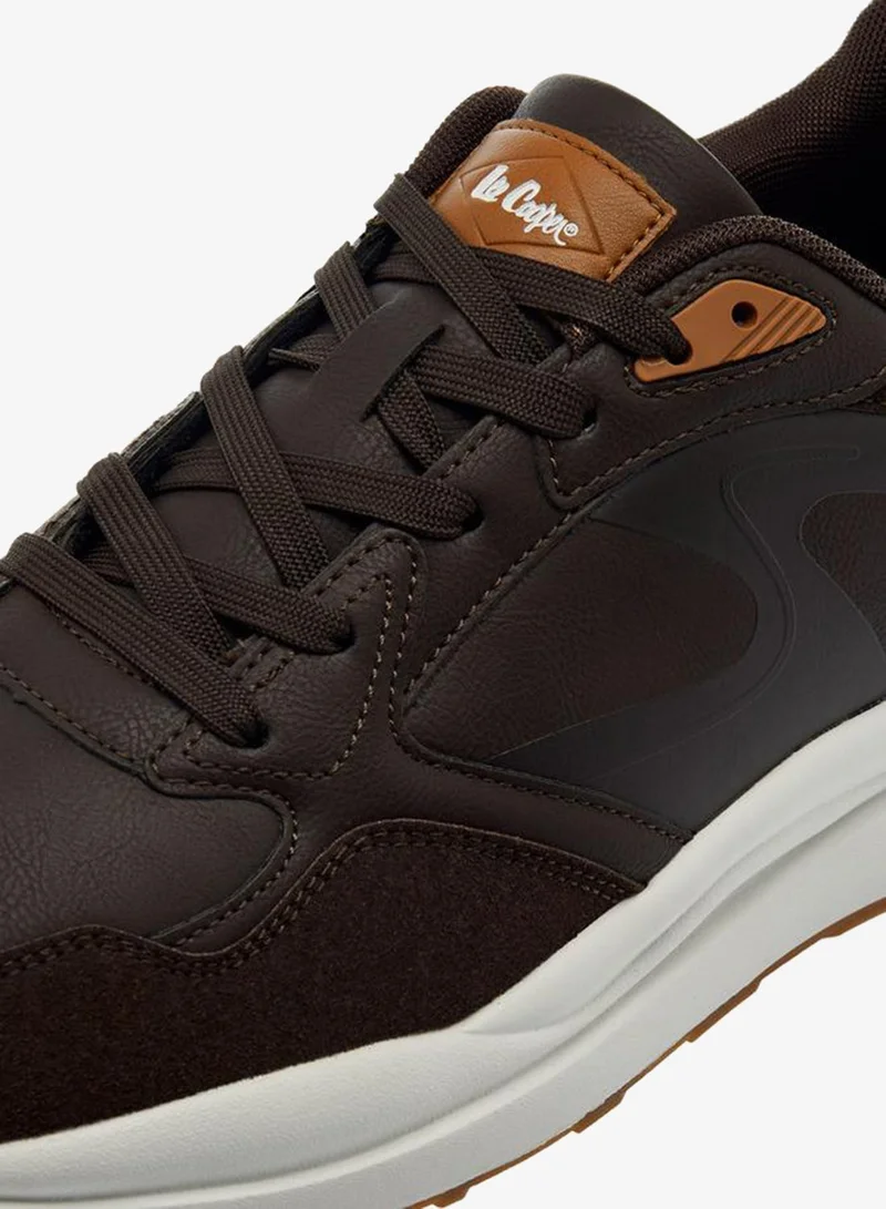 Lee Cooper BROWN Men Lace-Up Ankle Sneakers for Men | Best Price UAE