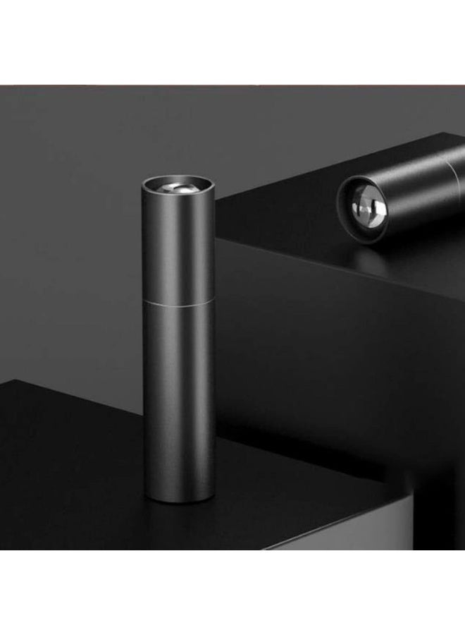 Mini Rechargeable 1200 Lumen LED Flashlight With 500 ft Zoom Beam, 3 Modes Aluminum Torch - Image 5