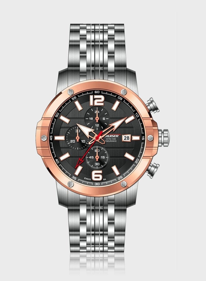 Band Chronograph Analog Watch