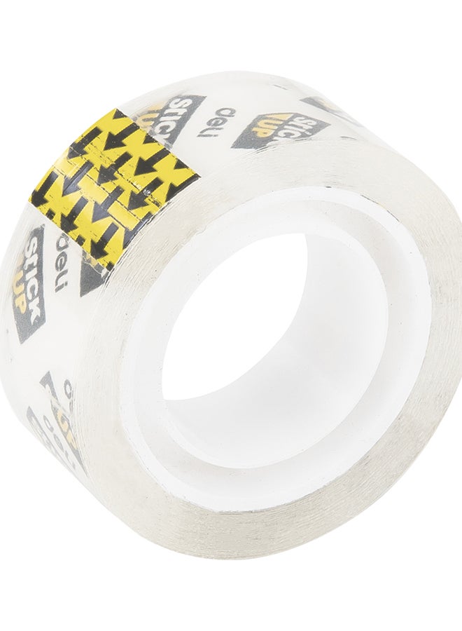 DELI OFFICE TAPE 18MM×20Y×38MM (8 ROLLS/TUBE) TRANSPARENT E30064 - Image 2